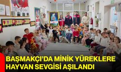 Başmakçı’da minik yüreklere hayvan sevgisi aşılandı