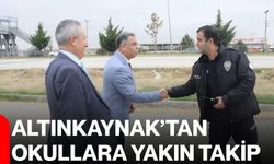 Altınkaynak’tan okullara yakın takip