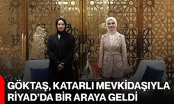 Göktaş, Katarlı mevkidaşıyla Riyad’da bir araya geldi