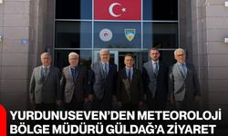 Yurdunuseven’den Meteoroloji Bölge Müdürü Güldağ’a ziyaret