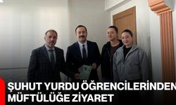 Şuhut Yurdu öğrencilerinden müftülüğe ziyaret