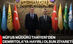 Nüfus Müdürü Tanyeri’den Demirtola’ya hayırlı olsun ziyareti