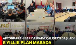 Afyonkarahisar’da İRAP-2 Çalıştayı başladı! 5 yıllık plan masada