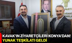 Kavak’ın ziyaretçileri Konya’dan! Yunak Teşkilatı geldi