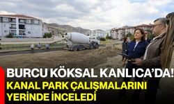 Burcu Köksal Kanlıca’da! Kanal Park çalışmalarını yerinde inceledi