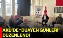 AKÜ’de “Duayen Günleri” düzenlendi