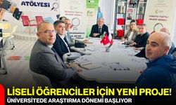 Liseli öğrenciler için yeni proje! Üniversitede araştırma dönemi başlıyor