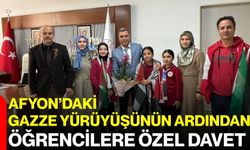 Afyon’daki Gazze Yürüyüşünün ardından öğrencilere özel davet