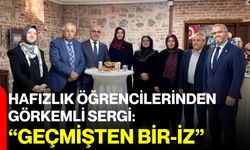 Hafızlık öğrencilerinden görkemli sergi: “Geçmişten bir-iz”