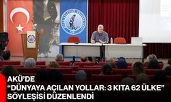 AKÜ’de “Dünyaya açılan yollar: 3 kıta 62 ülke” Söyleşisi düzenlendi