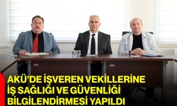 AKÜ’de işveren vekillerine iş sağlığı ve güvenliği bilgilendirmesi yapıldı
