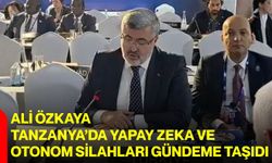 Ali Özkaya, Tanzanya’da yapay zeka ve otonom silahları gündeme taşıdı