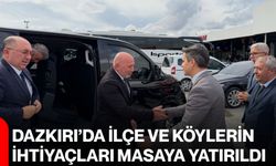 Dazkırı’da ilçe ve köylerin ihtiyaçları masaya yatırıldı