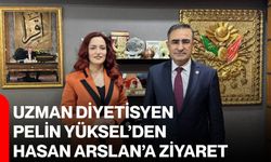 Uzman Diyetisyen Pelin Yüksel’den Hasan Arslan’a ziyaret