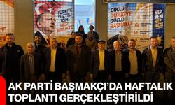 AK Parti Başmakçı’da haftalık toplantı gerçekleştirildi