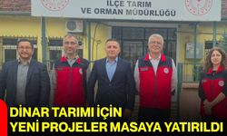 Dinar tarımı için yeni projeler masaya yatırıldı