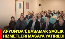 Afyon’da 1. Basamak sağlık hizmetleri masaya yatırıldı