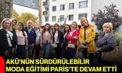 AKÜ’nün Sürdürülebilir Moda Eğitimi Paris’te devam etti