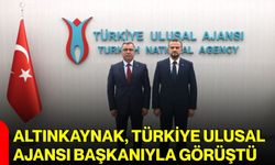 Altınkaynak, Türkiye Ulusal Ajansı Başkanıyla görüştü