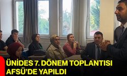 ÜNİDES 7. Dönem Toplantısı AFSÜ’de yapıldı