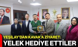 Yeşilay’dan Kavak’a ziyaret: Yelek hediye ettiler