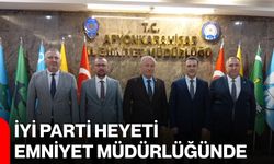 İYİ Parti Heyeti Emniyet Müdürlüğünde