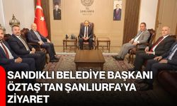 Sandıklı Belediye Başkanı Öztaş’tan Şanlıurfa’ya ziyaret