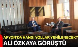 Afyon’da hangi yollar yenilenecek? Ali Özkaya görüştü