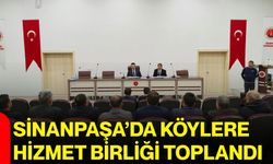 Sinanpaşa’da köylere hizmet birliği toplandı