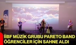İİBF müzik grubu Pareto Band öğrenciler için sahne aldı