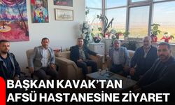 Başkan Kavak’tan AFSÜ Hastanesine ziyaret