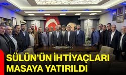 Sülün’ün ihtiyaçları masaya yatırıldı