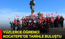 Yüzlerce öğrenci Kocatepe’de tarihle buluştu