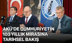 AKÜ’de Cumhuriyetin 103 yıllık mirasına tarihsel bakış