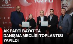 AK Parti Bayat’ta Danışma Meclisi Toplantısı yapıldı