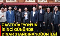 GastroAfyon’un ikinci gününde Dinar standına yoğun ilgi