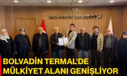 Bolvadin Termal’de mülkiyet alanı genişliyor