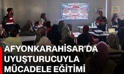 Afyonkarahisar’da uyuşturucuyla mücadele eğitimi