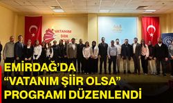 Emirdağ’da “Vatanım şiir olsa” programı düzenlendi