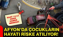 Afyon’da çocukların hayatı riske atılıyor!