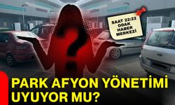 Park Afyon yönetimi uyuyor mu?
