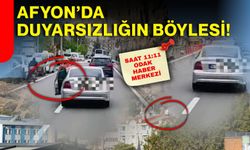 Afyon’da duyarsızlığın böylesi!