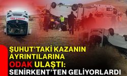 Kazanın ayrıntılarına ODAK ulaştı! Senirkent’ten geliyorlardı