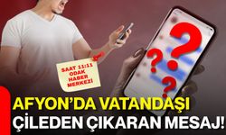 Afyon’da vatandaşı çileden çıkaran mesaj!