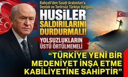 MHP lideri Bahçeli'den Suudi Arabistan'a destek mesajı
