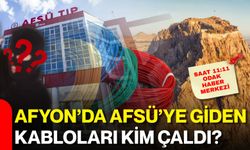 Afyon’da AFSÜ’ye giden kabloları kim çaldı?