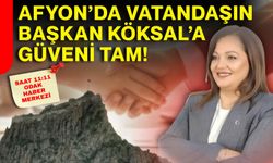 Afyon’da vatandaşın Başkan Köksal’a güveni tam!