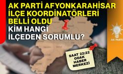 AK Parti Afyonkarahisar’da İlçe Koordinatörleri Belli Oldu! Kim, Hangi İlçeden Sorumlu?
