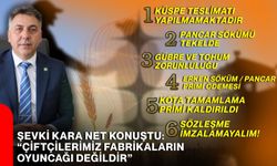 Şevki Kara Net Konuştu: “Çiftçilerimiz Fabrikaların Oyuncağı Değildir”