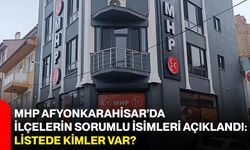 MHP Afyonkarahisar’da ilçelerin sorumlu isimleri açıklandı: Listede kimler var?